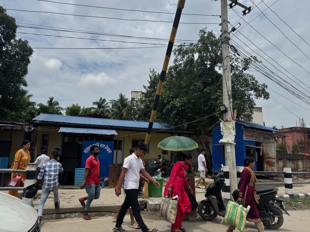 ネパールとインドの国境